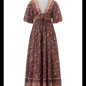 Floor length boho dress